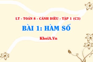 Khái niệm Hàm số là gì, cách tính giá trị của hàm số? Toán 8 bài 1 c3cd1